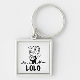 Lachende nieuwe Lolo T-shirts en geschenken Sleutelhanger