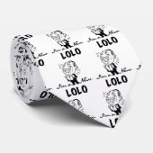 Lachende nieuwe Lolo T-shirts en geschenken Stropdas (Opgerold)