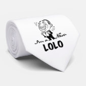 Lachende nieuwe Lolo T-shirts en geschenken Stropdas (Opgerold)