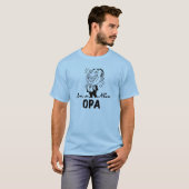 Lachende nieuwe Opa T-shirts en geschenken (Voorkant volledig)
