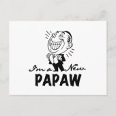 Lachende nieuwe Papaw Tshirts en geschenken Briefkaart (Voorkant)