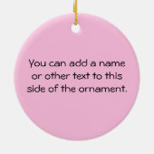 Lachende nieuwe Poppa T-shirts en geschenken Keramisch Ornament (Achterkant)