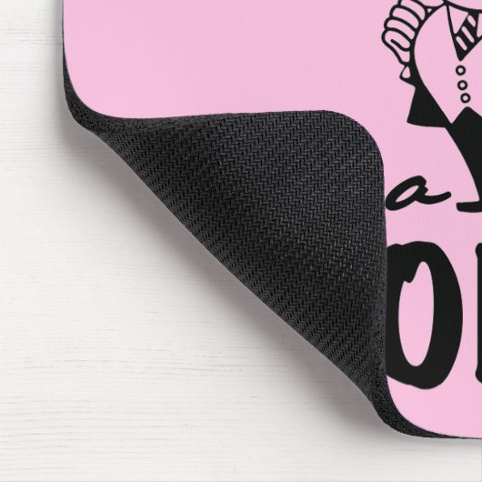 Lachende nieuwe Poppa T-shirts en geschenken Muismat (Hoek)