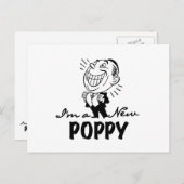 Lachende nieuwe Poppy T-shirts en geschenken Briefkaart (Voorkant / Achterkant)