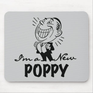 Lachende nieuwe Poppy T-shirts en geschenken Muismat