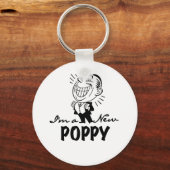 Lachende nieuwe Poppy T-shirts en geschenken Sleutelhanger (Voorkant)