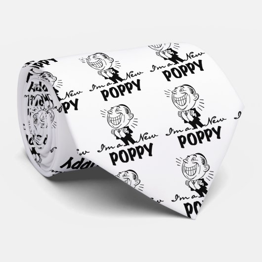 Lachende nieuwe Poppy T-shirts en geschenken Stropdas (Opgerold)