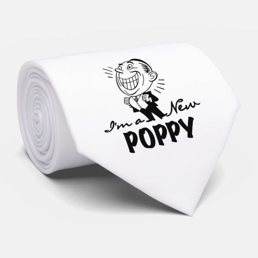 Lachende nieuwe Poppy T-shirts en geschenken Stropdas (Opgerold)