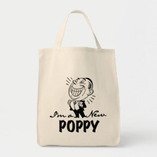 Lachende nieuwe Poppy T-shirts en geschenken Tote Bag