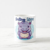 Lachende nijlpaard koffiemok (Center)