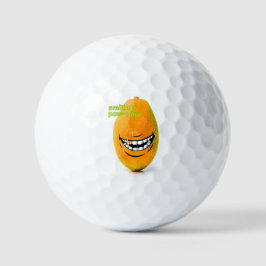 Lachende Pawpaw met 'n Goue Tand Golfballen