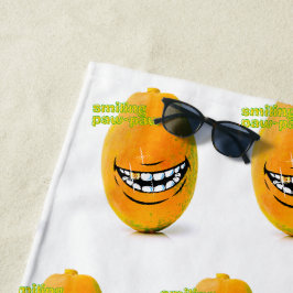 Lachende Pawpaw met 'n Goue Tand Strandlaken