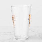 Lachende pizza glas (Rechts)