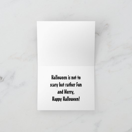 lachende pompoen en vogelverschrikker halloween Ka Kaart (Binnen)