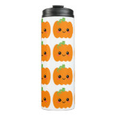 Lachende Pompoen Gezicht Tumbler, Leuk Verjaardags Thermosbeker (Voorkant)