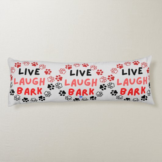 Lachende schors lichaamskussen (Achterkant)