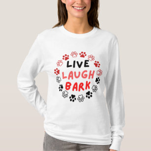 Lachende schors t-shirt