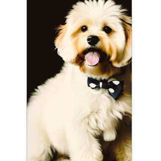 Lachende shaggy puppy t-shirt