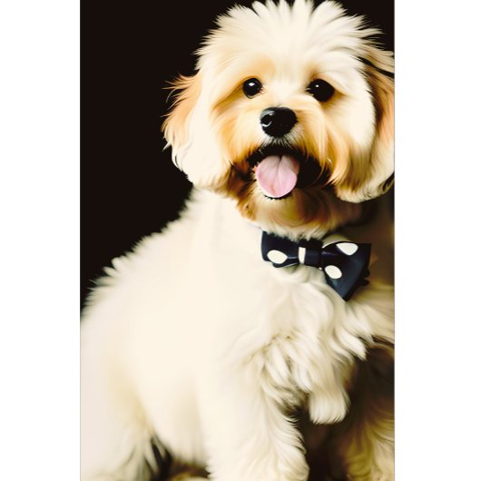 Lachende shaggy puppy t-shirt