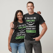Lachende sportwetenschap t-shirt (Unisex)
