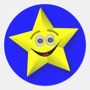 Lachende Star Teacher's Award Stickers