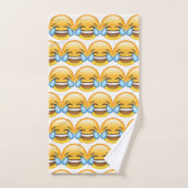 Lachende tranen van Joy emoji Bad Handdoek (Handdoek)