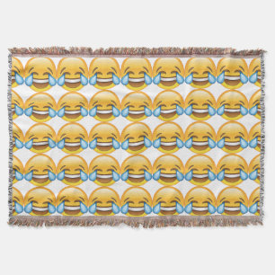 Lachende tranen van Joy emoji Deken