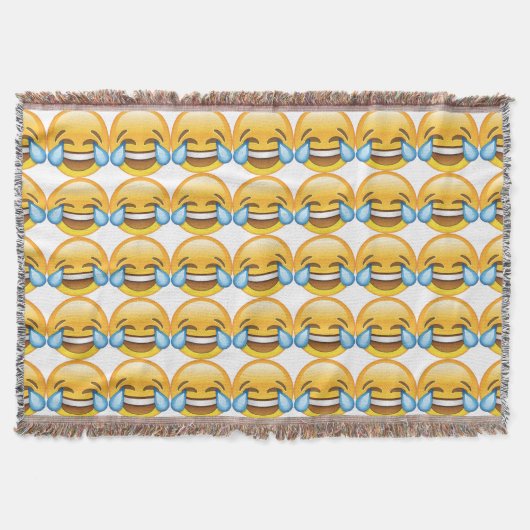 Lachende tranen van Joy emoji Deken (Voorkant)