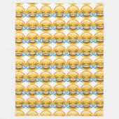 Lachende tranen van Joy emoji Fleece Deken (Voorkant)