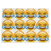 Lachende tranen van Joy emoji Groot Cadeauzakje (Voorkant)