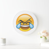 Lachende tranen van Joy emoji Grote Klok (Huis)