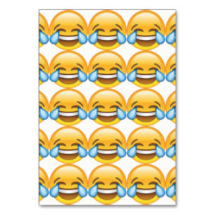 Lachende tranen van Joy emoji Kaart