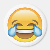Lachende tranen van Joy emoji Magneet (Voorkant)
