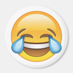 Lachende tranen van Joy emoji Magneet