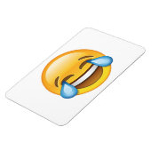 Lachende tranen van Joy emoji Magneet (Linkerzijde)