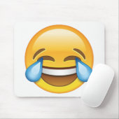Lachende tranen van Joy emoji Muismat (Met muis)