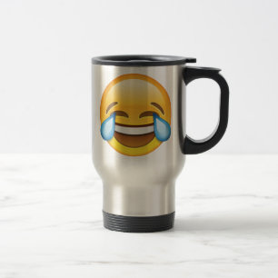 Lachende tranen van Joy emoji Reisbeker