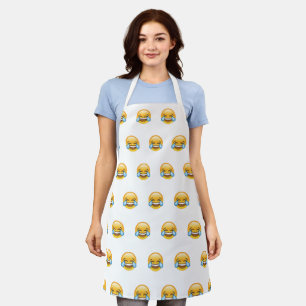 Lachende tranen van Joy emoji Schort