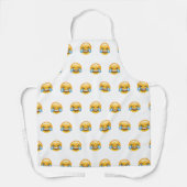 Lachende tranen van Joy emoji Schort (Voorkant)