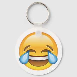 Lachende tranen van Joy emoji Sleutelhanger