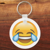 Lachende tranen van Joy emoji Sleutelhanger (Voorkant)