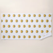 Lachende tranen van Joy emoji Strandlaken (Voorkant)