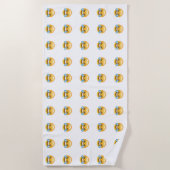 Lachende tranen van Joy emoji Strandlaken (Voorkant)