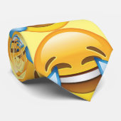 Lachende tranen van Joy emoji Stropdas (Opgerold)