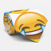 Lachende tranen van Joy emoji Stropdas (Opgerold)