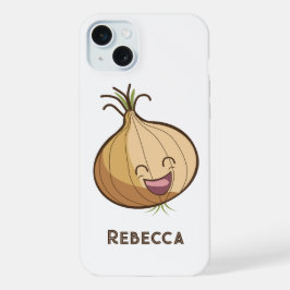 Lachende Ui met Monogram iPhone 15 Plus Case