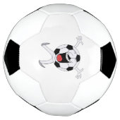 Lachende Voetbal Mascotte (Gedraaid)