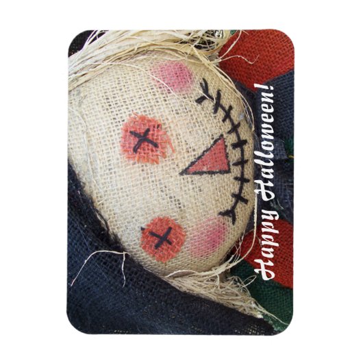 Lachende vogelverschrikker magneet (Verticaal)