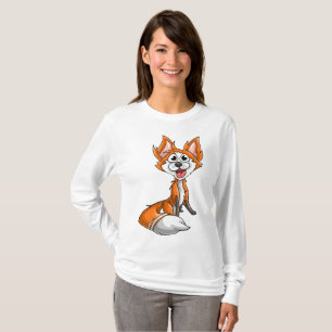 Lachende vos t-shirt
