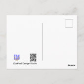 Lachende Wal Verjaardagskaart Briefkaart (Achterkant)